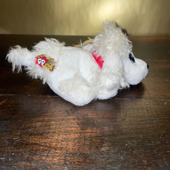 Vintage Mattel White Poodle Pound Puppies Plush Soft Toy 2004‎ - Picture 4 of 8